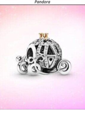PANDORA Disney Cinderella Carriage Charm